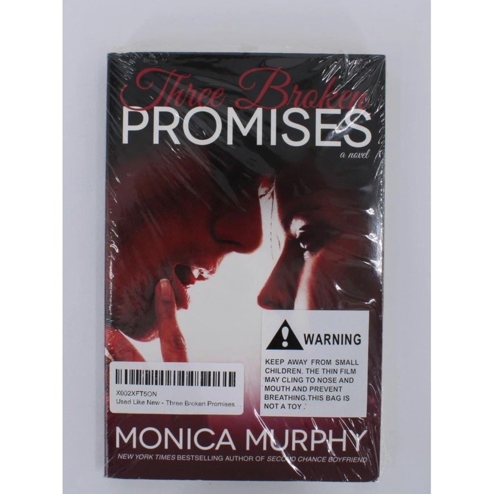 Three Broken Promises A Novel Monica Murphy Bantam Trade PB Romance Adult USA